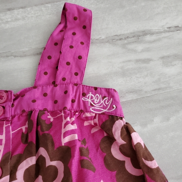 ROXY button up tank top Size 4T - Picture 5 of 7